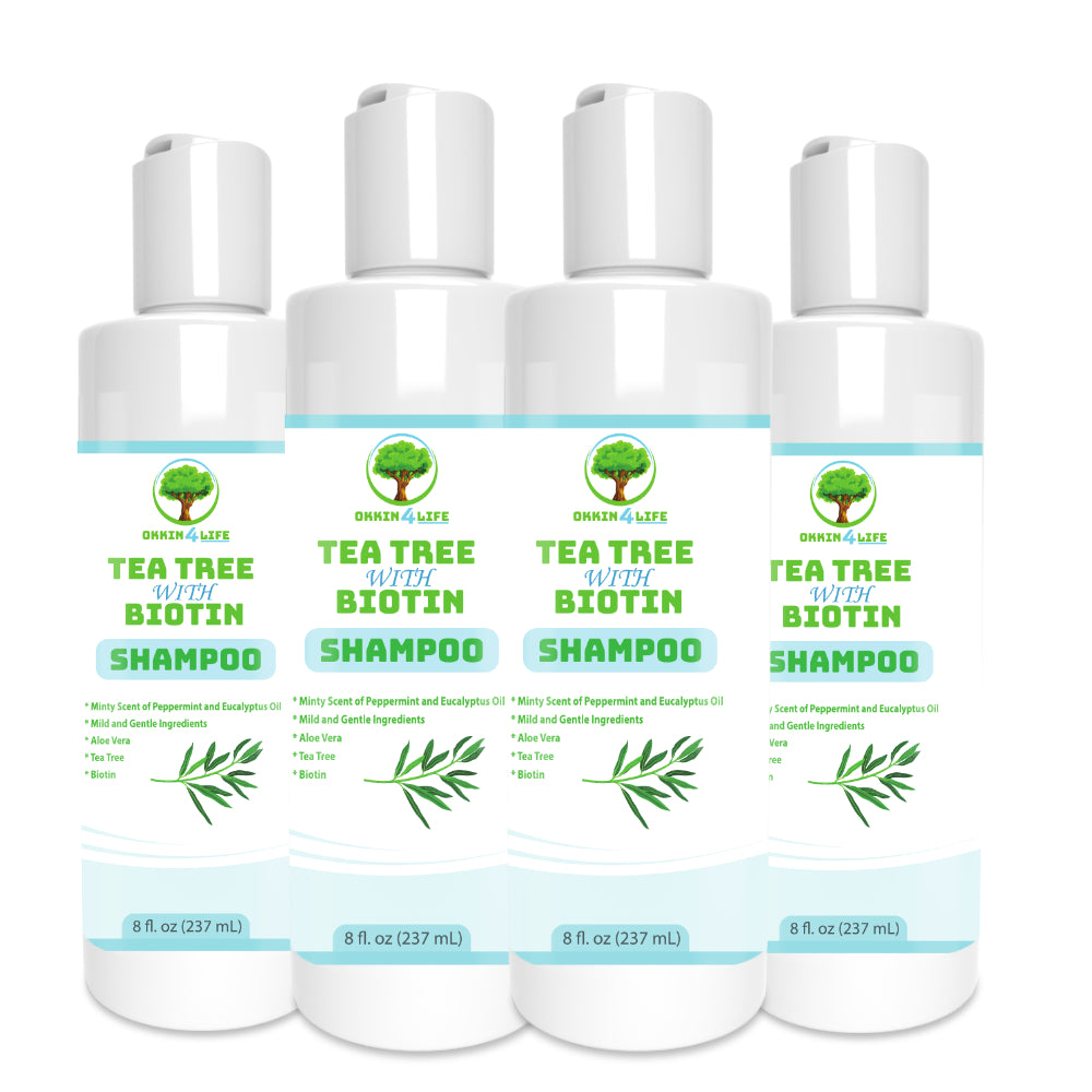 OKKIN4LIFE - Tea Tree With Biotin Shampoo
