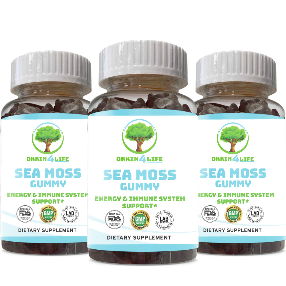 OKKIN4LIFE - Sea Moss Gummies