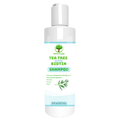 OKKIN4LIFE - Tea Tree With Biotin Shampoo